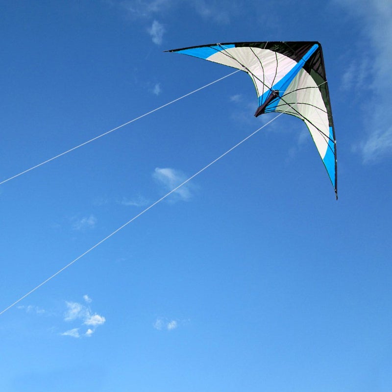 HENGDA KITE-Upgrade Star Rhyme 48 Inch Dual Line Stunt Kite for Kids and Adults,Outdoor Sports,Beach and Fun Sport Kite,Handle,Line,and Bag Included - Image 3